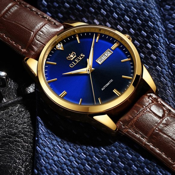 4-3 OLEVS Men's Mechanical Watch Automatical Winding - Picture 3 of 6